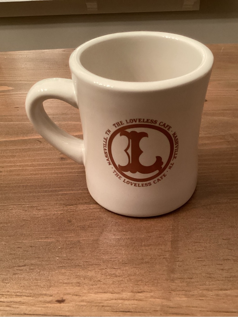 THE LOVELESS CAFE DINER MUG NASHVILLE TENNESSEE